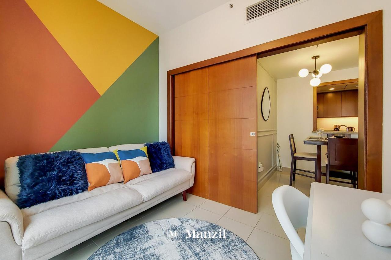 Manzil - Luxury 1Br Apartment In Downtown With Burj Khalifa View Next To Dubai Mall Esterno foto