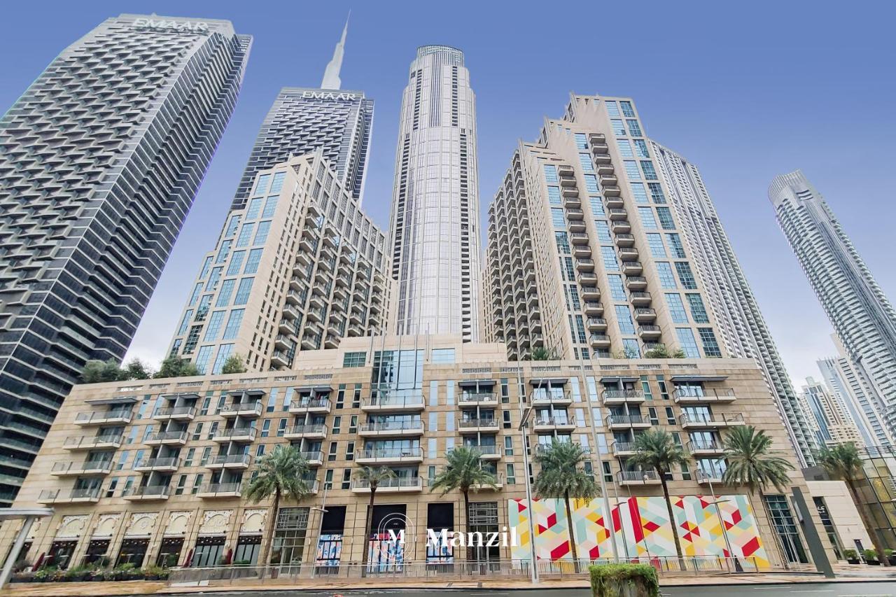 Manzil - Luxury 1Br Apartment In Downtown With Burj Khalifa View Next To Dubai Mall Esterno foto